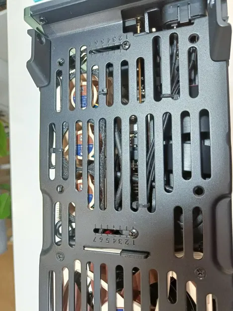 Bộ kit gá quạt Noctua NF-A4x20/A4x10 trên/dưới CPU cooler cho Fractal Terra (vị trí 1) - Image 3