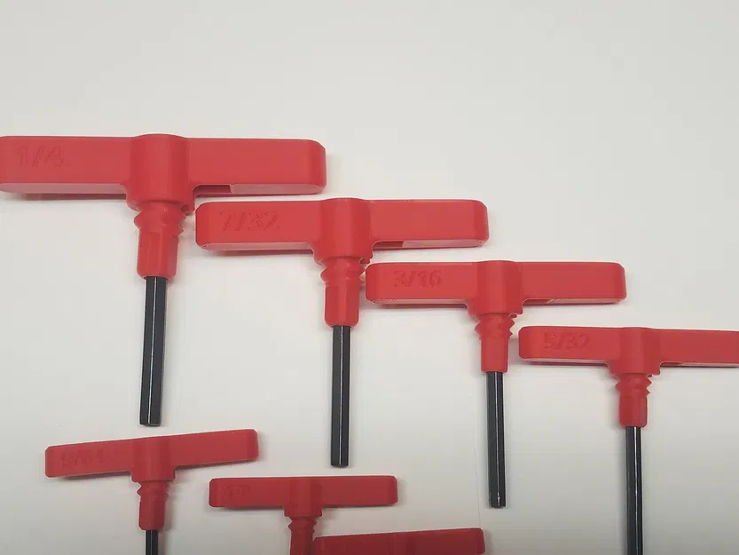 Tay cầm chữ T (SAE) cho Allen Hex Wrench Key - Image 2