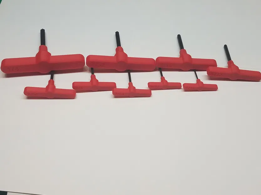 Tay cầm chữ T (SAE) cho Allen Hex Wrench Key - Image 4