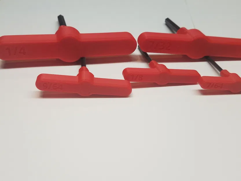 Tay cầm chữ T (SAE) cho Allen Hex Wrench Key - Image 5