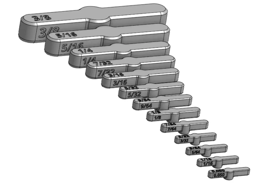 Tay cầm chữ T (SAE) cho Allen Hex Wrench Key - Image 7