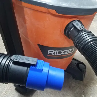 Adapter ống hút bụi Ridgid Shop Vacuum sang DeWalt Miter Saw