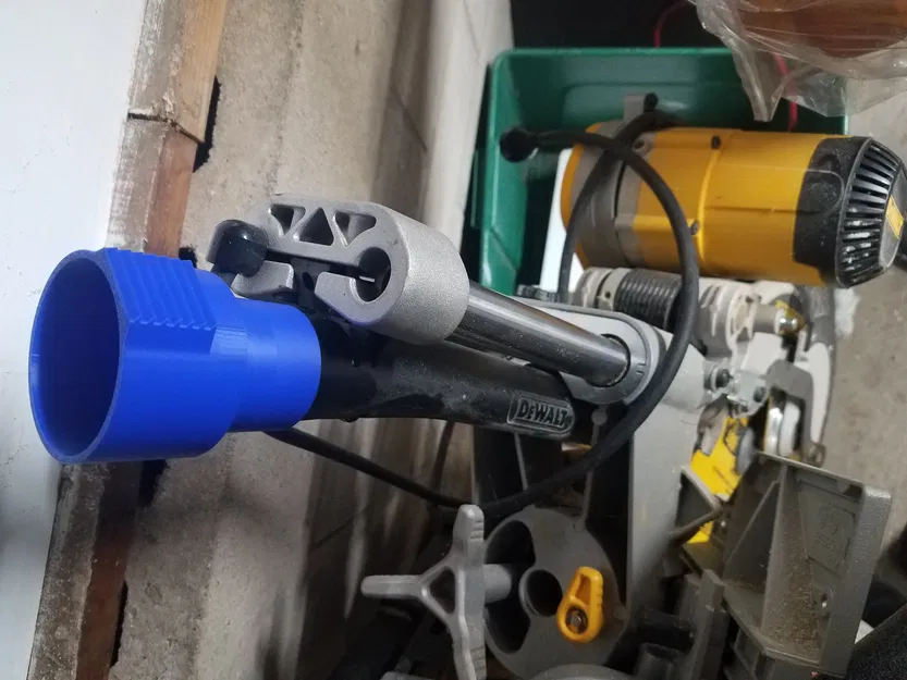 Adapter ống hút bụi Ridgid Shop Vacuum sang DeWalt Miter Saw - Image 4