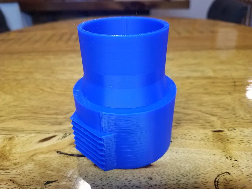 Adapter ống hút bụi Ridgid Shop Vacuum sang DeWalt Miter Saw - Image 5