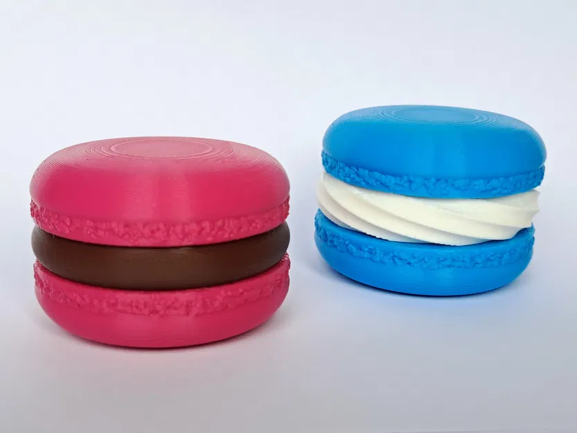 Springo Macaron – Đồ chơi lò xo macaron 3 mảnh (print-in-place) - Image 2