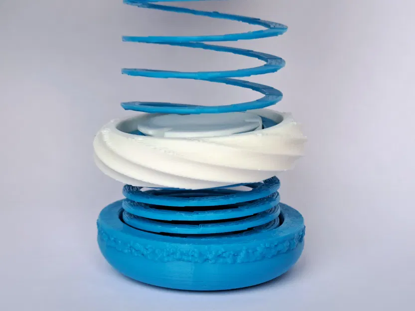 Springo Macaron – Đồ chơi lò xo macaron 3 mảnh (print-in-place) - Image 7