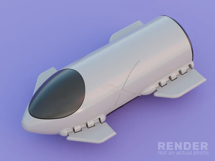 Starship khớp nối + Booster SuperHeavy (Articulated) - Image 16