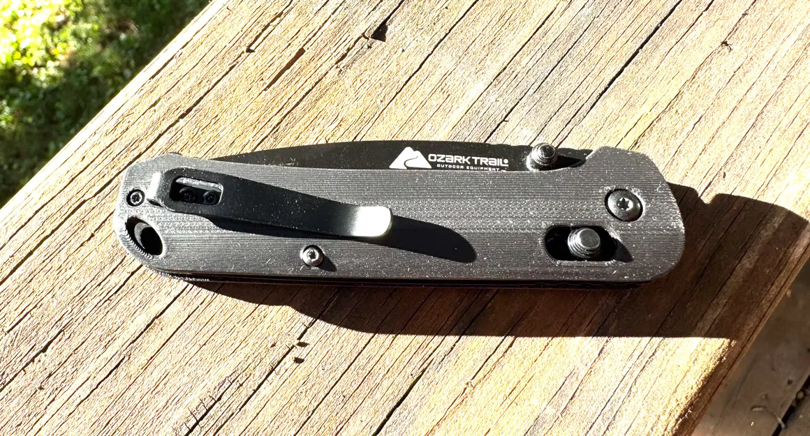 Bộ ốp cán (handle scales) in 3D cho dao Ozark Trail 7.5" - Image 2