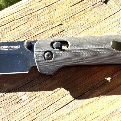 Bộ ốp cán (handle scales) in 3D cho dao Ozark Trail 7.5"