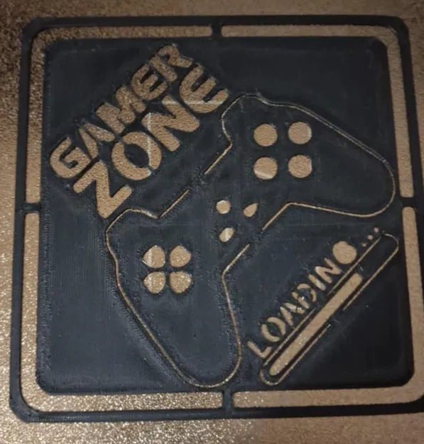 Biển báo "Khu vực Gamer" trang trí tường độc đáo - Image 2