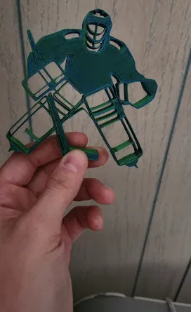 Mô Hình Thủ Môn Hockey Trên Băng 3D - Image 2