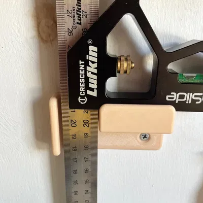 Kệ Giữ Thước Vuông Kết Hợp 3D - Giữ Gọn Gàng, Dễ Lấy