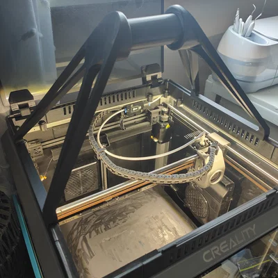 Giá đỡ spool gắn nóc cho Creality K1 Max dùng với vented riser