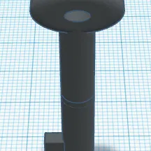 Chìa Khóa Mở Còng Tay Tiêu Chuẩn Kiểu Mỹ In 3D