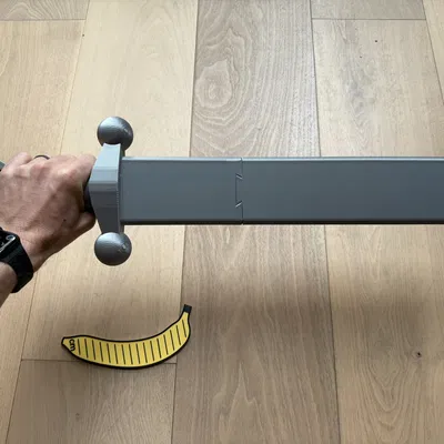 Kiếm Hiệp Sĩ LEGO Kích Thước Thật (Life Sized Lego Knight Sword)