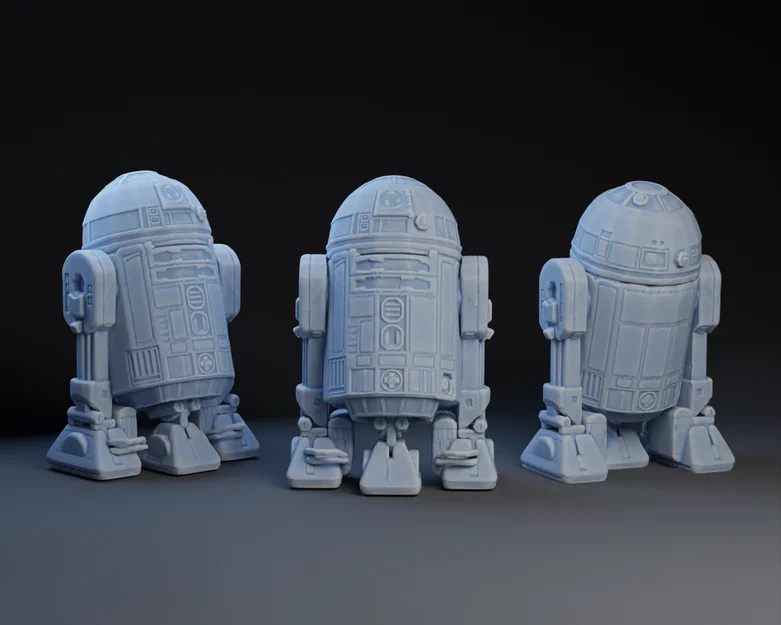 Mô Hình R2-D2 Star Wars Cho In 3D - Image 1