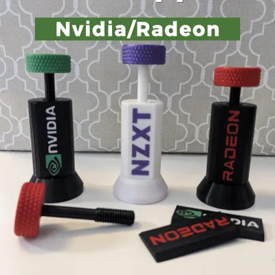 Giá đỡ chống xệ GPU - Nhiều Faceplate | Nvidia | Radeon |