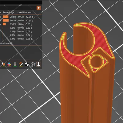 Kẹp Giữ Pick Guitar & Thẻ Bài "The Slug" Cho Chân Micro (TPU)