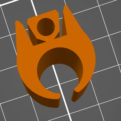 Kẹp Giữ Pick Guitar & Thẻ Bài "The Slug" Cho Chân Micro (TPU)