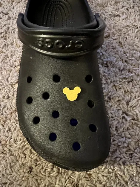 Phụ Kiện Trang Trí Giày Crocs Hình Đầu Mickey Mouse - Image 1