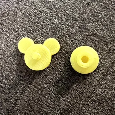 Phụ Kiện Trang Trí Giày Crocs Hình Đầu Mickey Mouse