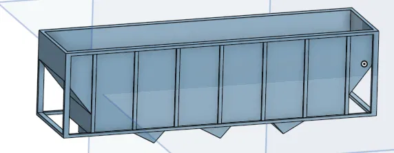 Toa Hopper Than 45 Foot Generic (N Scale) - Image 1