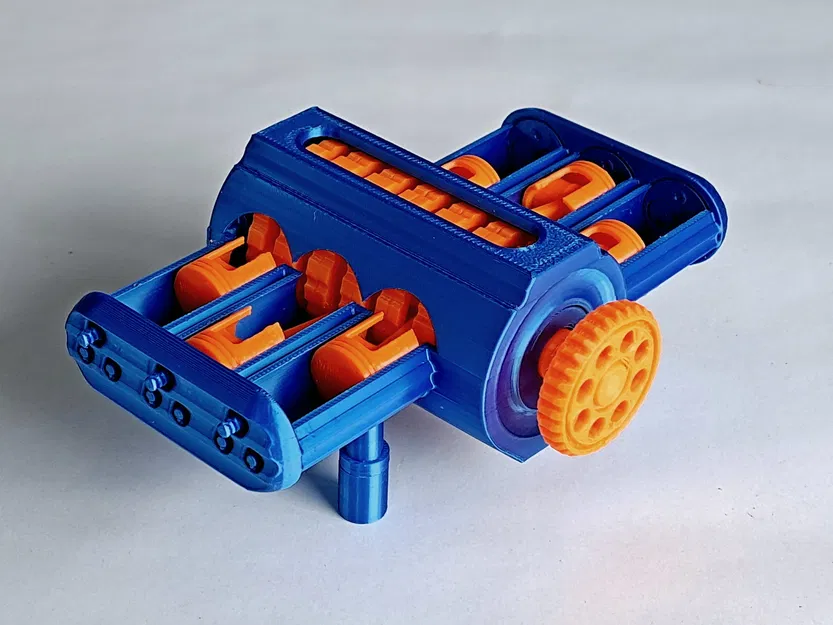 Động cơ Boxer 6 xy-lanh (6 Cylinder Boxer Engine) - Image 1