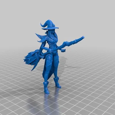 Mô Hình 3D Phù Thủy Whitemane - World of Warcraft STL