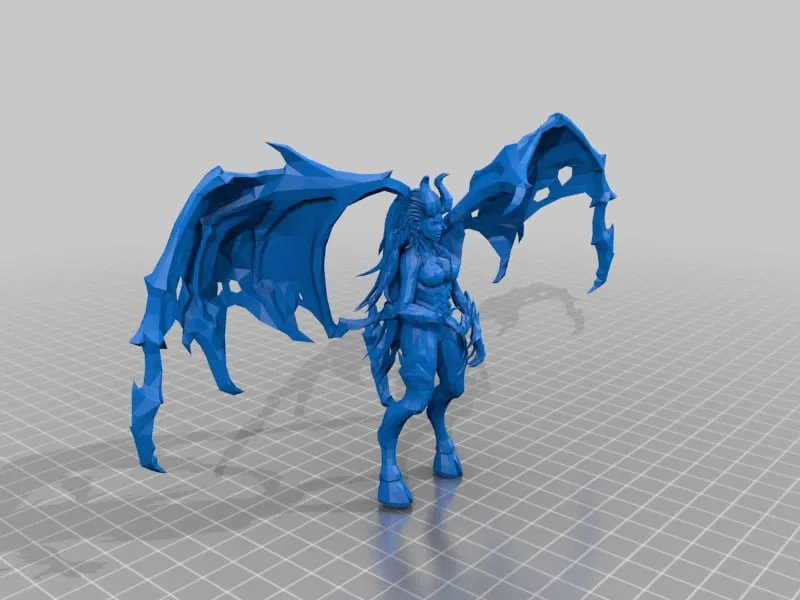 Mô Hình Kerrigan Succubus Nữ Hoàng Zerg 3D - Image 3