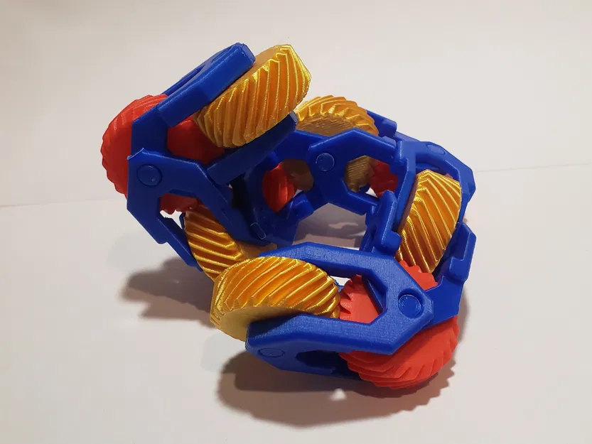 Modular Helical Gear Fidget – Fidget bánh răng xoắn lắp ghép - Image 1