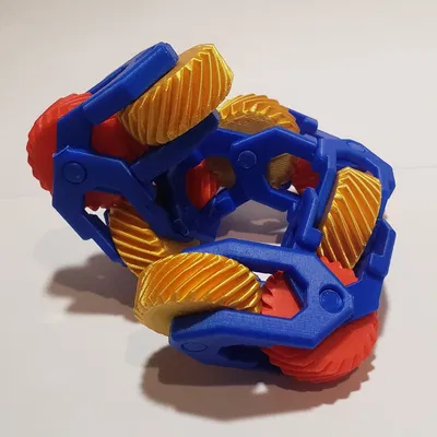 Modular Helical Gear Fidget – Fidget bánh răng xoắn lắp ghép