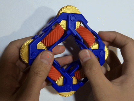 Modular Helical Gear Fidget – Fidget bánh răng xoắn lắp ghép - Image 2