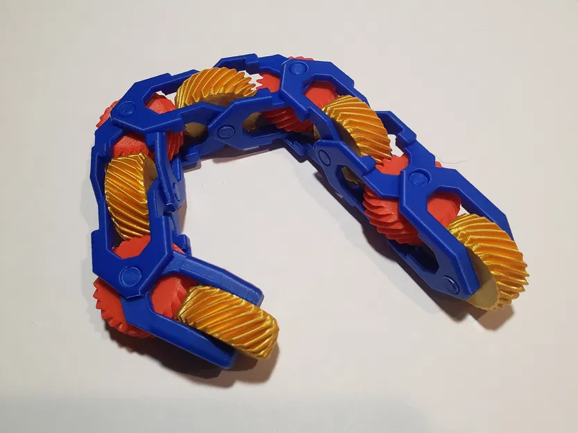 Modular Helical Gear Fidget – Fidget bánh răng xoắn lắp ghép - Image 6