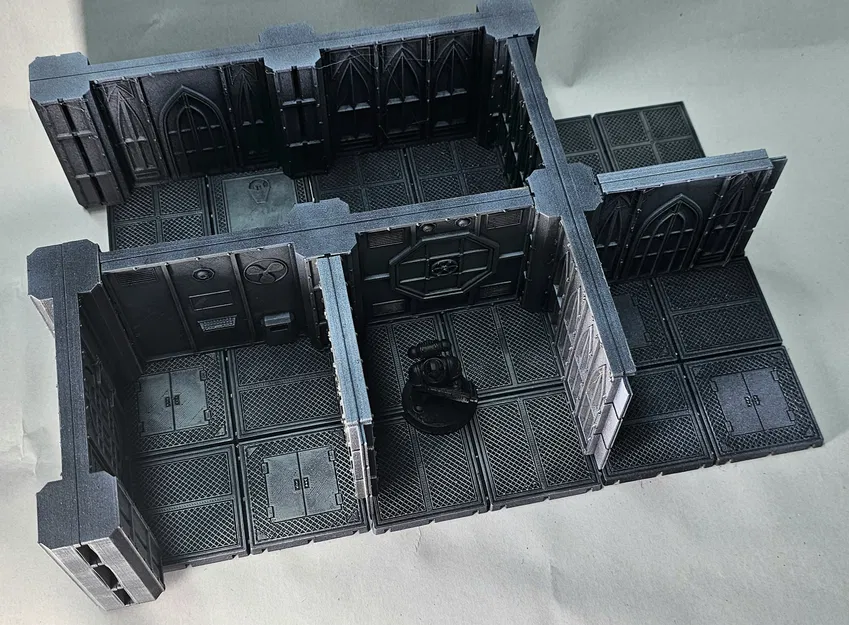 Terrain tàu vũ trụ 40K Boarding Action/Killteam – Scenery Tabletop - Image 1