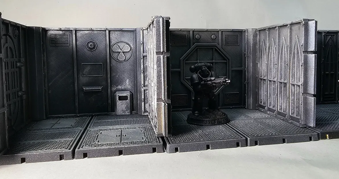 Terrain tàu vũ trụ 40K Boarding Action/Killteam – Scenery Tabletop - Image 7