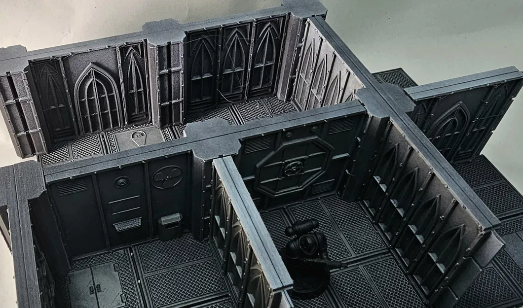 Terrain tàu vũ trụ 40K Boarding Action/Killteam – Scenery Tabletop - Image 9