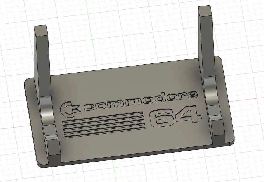 Chân đế máy tính Commodore 64 và Datassette bằng nhựa PLA - Image 7