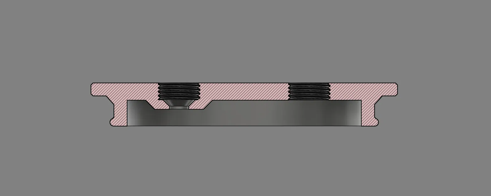 PTFE passthrough Dyna Dry Box/Filament Box 4L | Insert nắp Dyna Dry Box 4L - Image 3