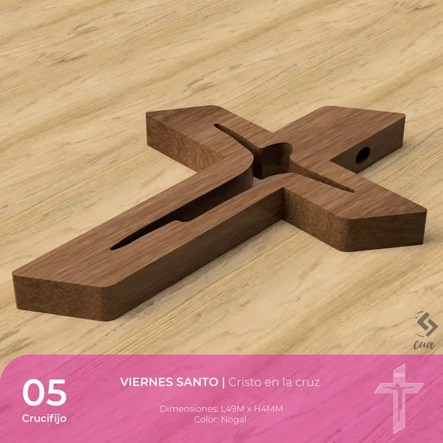 Cruz 05 – Chúa Kitô trên thập giá (Viernes Santo) - Image 1