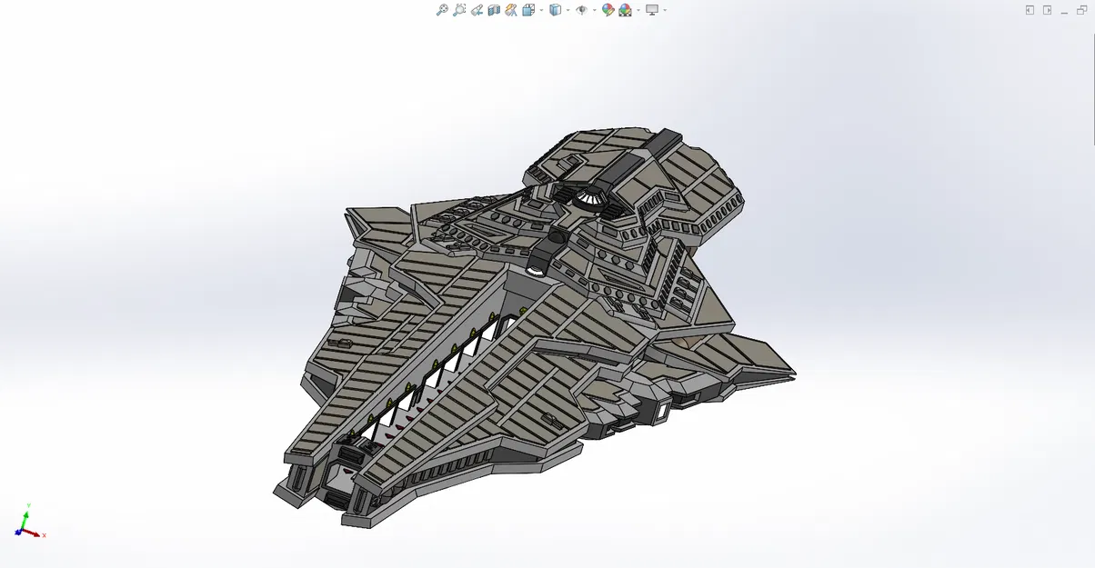 Star Wars Ascendancy Star Destroyer/Carrier kèm trụ Armada - Image 1