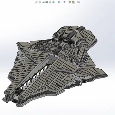 Star Wars Ascendancy Star Destroyer/Carrier kèm trụ Armada