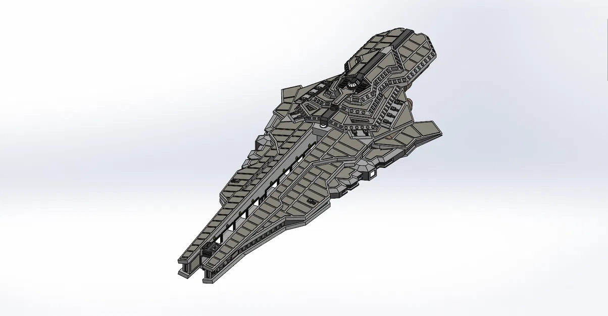 Star Wars Ascendancy Star Destroyer/Carrier kèm trụ Armada - Image 4