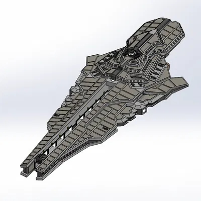 Star Wars Ascendancy Star Destroyer/Carrier kèm trụ Armada