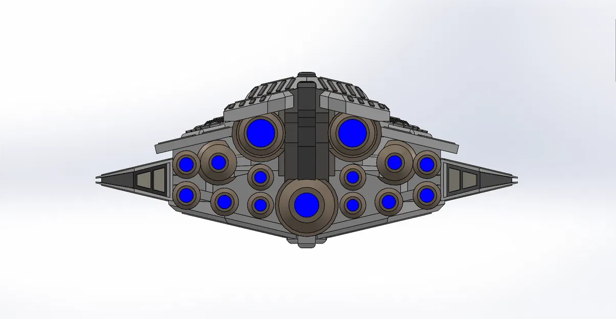Star Wars Ascendancy Star Destroyer/Carrier kèm trụ Armada - Image 6