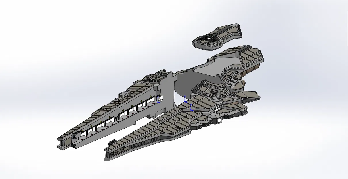 Star Wars Ascendancy Star Destroyer/Carrier kèm trụ Armada - Image 8