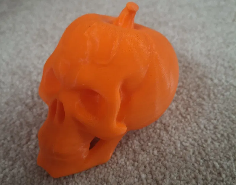 Đầu Lâu Halloween 3D – Trang Trí Lễ Hội Độc Đáo, Dễ In - Image 2