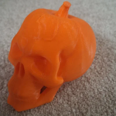 Đầu Lâu Halloween 3D – Trang Trí Lễ Hội Độc Đáo, Dễ In