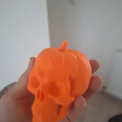 Đầu Lâu Halloween 3D – Trang Trí Lễ Hội Độc Đáo, Dễ In