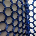 Khớp nối góc 90° Honeycomb Storage Wall tham số hoá (OpenSCAD) - Thumbnail 1
