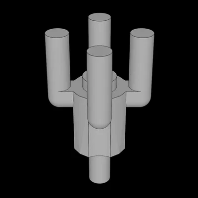 Mô Hình Cây Cọ Lego Tương Thích (2566.dat)